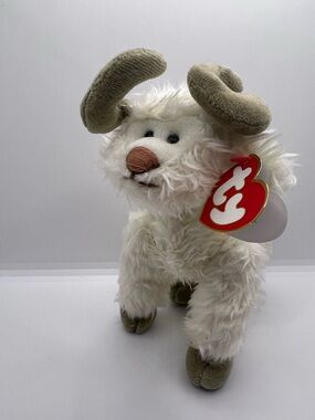 Vintage 1993 Ty Beanie Babies Attic Treasures Collection Ramsey the Ram Jointed